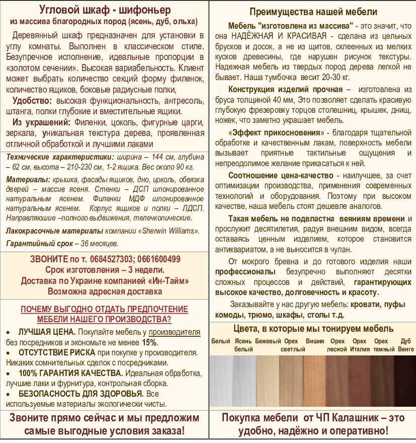 Описание углового шкафа для одежды угловой шкаф